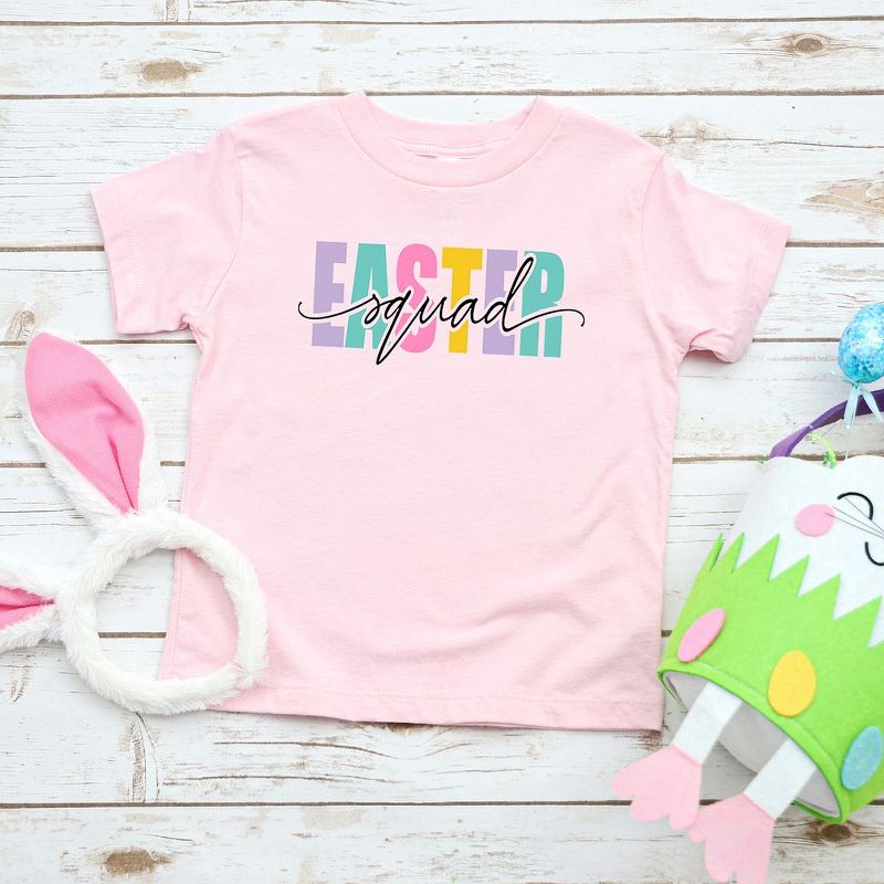 The Juniper Shop Easter Squad Colorful Toddler Short Sleeve Tee, 2 of 3