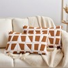REGALWOVEN Geometric Soft Plush Modern Decorative Throw Pillows Cases 2 Pcs - 2 of 4