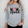 Simply Sage Market Women's Graphic Sweatshirt Mom Squad Baseball - 2 of 3