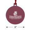 Bellarmine University Primary Logo Aluminum Holiday Christmas Tree Ornament - 3 of 4