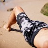 Men's NEFF Black Wash Hot Tub Swim Trunks - 2 of 4