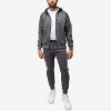 CULTURA Men's Zip Up Hoodie Track Suit - 4 of 4