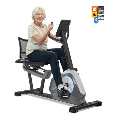 Captiva Designs Magnetic Exercise Bike for Home, Upright & Recumbent Cycling Options, Quiet Stationary Bike with LCD Display, 400 lbs Capacity