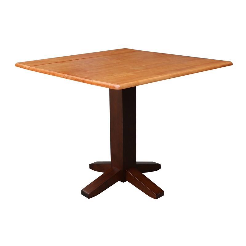 36" Sanders Square Dual Drop Leaf Dining Table - International Concepts, 1 of 16