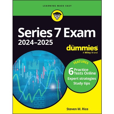 Series 7 Exam 2024-2025 for Dummies - 6th Edition by  Steven M Rice (Paperback)