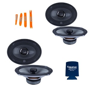 Memphis Audio Speaker Bundle: 2 Pair of MS69 MSeries 6x9" 2-Way Convertible Speakers - 1 of 4