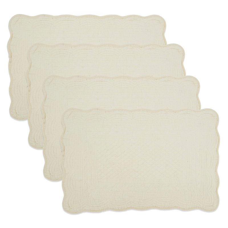 Saro Lifestyle Classic Quilted Placemat (Set of 4), 3 of 5