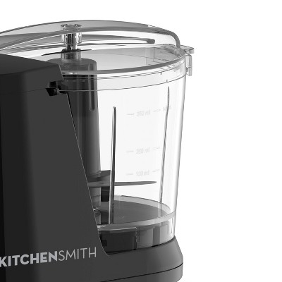 KitchenSmith 1.5 Cups 100W Mini Food Chopper Black ❗MAY HAVE MISSING PIECES/NEEDS CLEANING❗