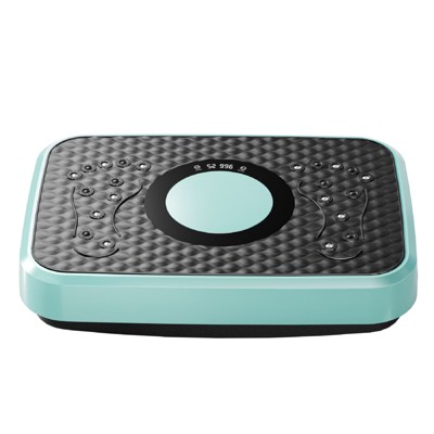 VisioGear Vibration Plate Fitness Platform, Shaking Workout Board, Weight Loss Equipment for Men and Women, Green & Black, 20.5"*14.2"*4.5"