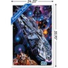 Trends International Star Wars: Global Art - Millennium Falcon Framed Wall Poster Prints - 3 of 4