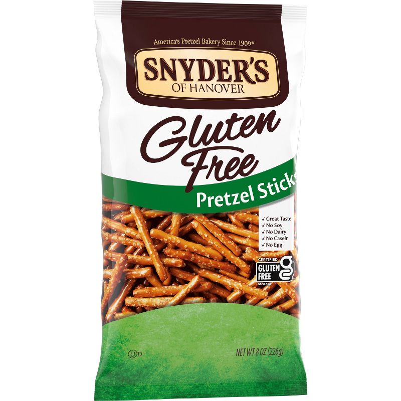 Snyder&#39;s of Hanover Pretzels Gluten Free Pretzel Sticks - 8oz, 4 of 8