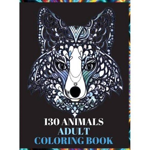 Download 130 Animals Adult Coloring Book By Alison Jenny Donaldson Hardcover Target