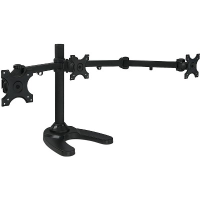 Mount-It! Adjustable Monitor Mount Up to 24" Black MI-789