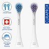 Curaprox Hydrosonic Power Duo Brush Heads, 2-Pack for Deep, Targeted Cleaning - 2 of 4