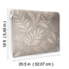 NuWallpaper Amanda Taupe Peel and Stick Wallpaper - 2 of 4