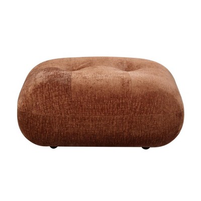 Acme Furniture,Carrick Ottoman, Beige Sandwich Mesh Fabric