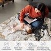 Area Rug, Abstract Marble Accent Rug, Soft Luxury Carpet for High Traffic Areas, Washable Rugs for Living Room, Non Slip Home Decor Kitchen Rug - 2 of 4