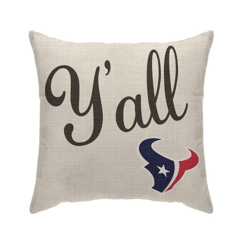 Houston Texans Plushlete Team Logo Pillow