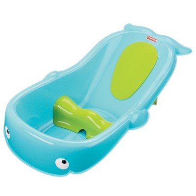 target whale baby tub