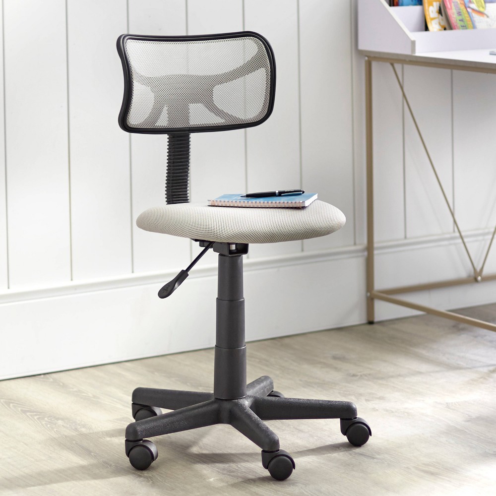 Photos - Computer Chair Quincy Kids' Task Chair Gray - Buylateral