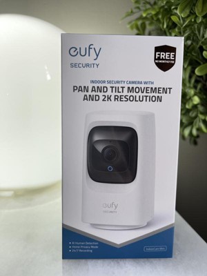 eufy Security Indoor Wireless 2K Mini Camera, Single Pack T8414J21 - The  Home Depot