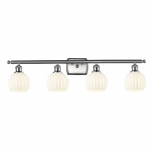 White Venetian - 4 Light Bath Vanity In Modern Style-9 Inches Tall and 36 Inches Wide - 1 of 1