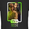 Juniors Womens Star Wars: Tales of the Jedi Count Dooku and Qui-Gon Jinn Duo T-Shirt - 2 of 4