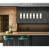 Alton 7-Light Linear Chandelier - Modern Steel Design for Kitchen Island or Dining Table - 2 of 4
