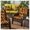 Kensington Garden 24"x22" Outdoor High Back Chair Cushion - 3 of 4