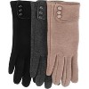 Zuppad 3 Pairs Womens Gloves Winter Touchscreen Texting Phone Windproof Gloves Warm Fleece Lined Cold Weather - 2 of 4