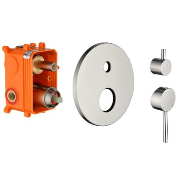 ONWITH Shower System with Shower Head, Hand Shower, Slide Bar, Bodysprays, Shower Arm, Hose
