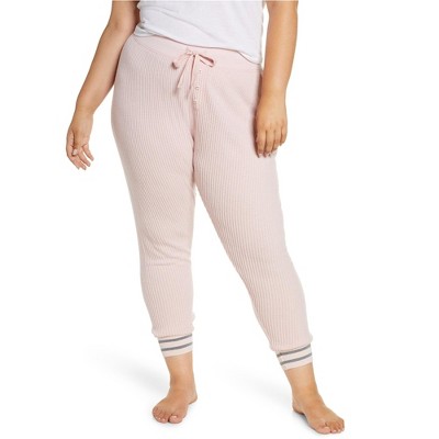 P.J. Salvage Womens Waffle Stitch Thermal Pajama Pants