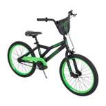 Huffy Decay 20" Kids' Bike - Black/Neon Green