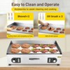 Acekool Electric Griddle - Commercial Stainless Steel Non-Stick Grill with Adjustable Temperature, Ideal for Indoor/Outdoor Cooking - 4 of 4