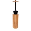 Bergen Rounded Bamboo Toilet Bowl Brush Brown - Bath Bliss - 2 of 4