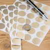 Juvale 510 Pack Scratch-Off Stickers, 1-Inch Round Self-Adhesive, Peel and Stick DIY Labels for Small Business Promotions, Wedding Games, Fundraisers, - 4 of 4