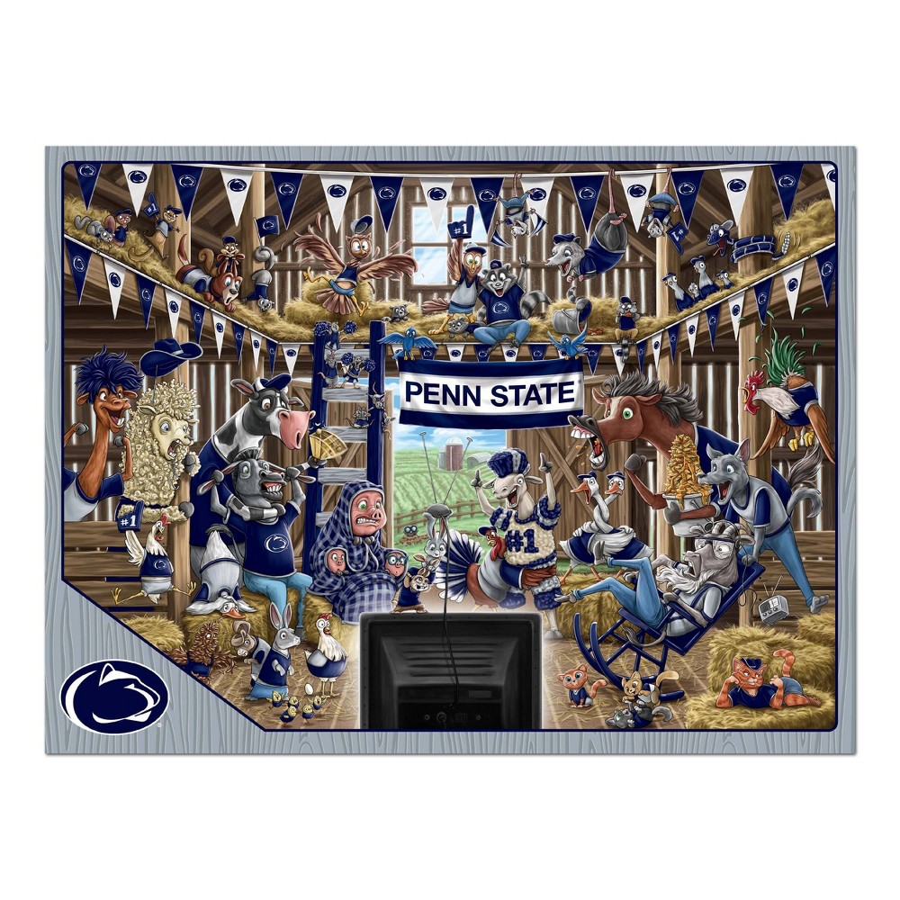 NCAA Penn State Nittany Lions Barnyard Fans 500pc Puzzle