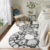 Living Room Rug Washable Modern Snake Gothic Area Rug Stain Resistant Easy Cleaning Carpet Non Slip Low Pile Area Rug - 2 of 4