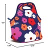 Built Gourmet Getaway Neoprene Lunch Bag - Lush Flower - 3 of 4