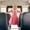 Mightly Girls Fair Trade Organic Cotton Solid 3/4 Sleeve Twirl Dress - 3 of 4