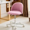 Karl Home | Task Chair Office Desk Chair Make Up Chair With Wheels - 2 of 4