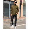 Men's Quarter - Zip Long - Sleeve Pullover, Stylish and Versatile Top for Casual and Active Wear - 4 of 4