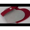 Togas Emery Red/Grey Wineglass Coaster - 2 of 4