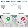 Garvee Mechanical Bidet Attachment, Bidet Attachment for Toilet, Toilet Bidet with Dual Self-Cleaning Nozzles, Rear and Feminine Wash - 4 of 4