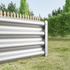 Maggift Plants Raised Garden Bed Outdoor, Rectangle Raised Planter for,  Flowers Plants, Vegetables Herb, Silver, 70.87*" 35.83*" 11.81" - 3 of 4
