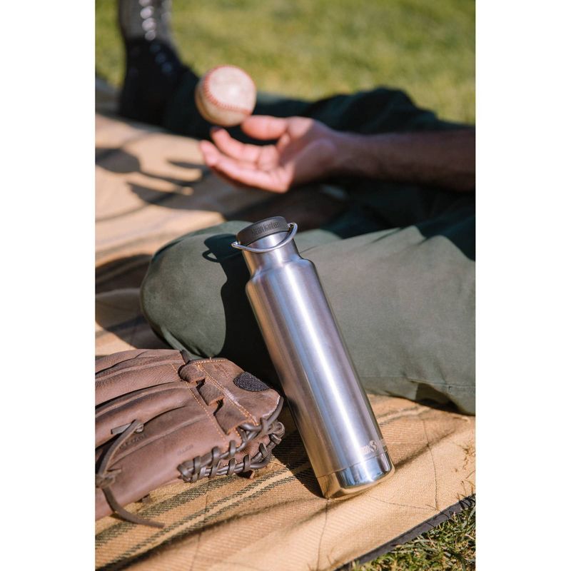 Klean Kanteen 20oz Classic Vacuum Insulated Stainless Steel Water Bottle, 3 of 5