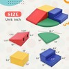 Costway 4-in-1 Crawl Climb Foam Shapes Playset Softzone Toy Toddler  Preschoolers Kids : Target