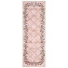 Floral Area Rugs for Living Room Low Pile Non Slip Rugs Washable Soft Foldable Accent Carpet Home Decor - 3 of 4