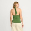 Lands' End Women's Slender Twist Front Halter Top - 2 of 4