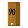 NFL Pittsburgh Steelers Players Game Tactic Folio Cell Phone Case for Samsung Galaxy - 2 of 4